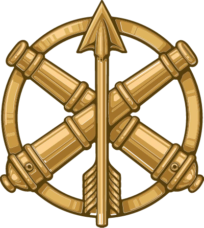 Беретний знак зенітних ракетних військ